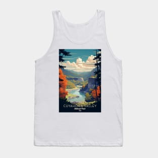 Cuyahoga Valley National Park Travel Poster Tank Top